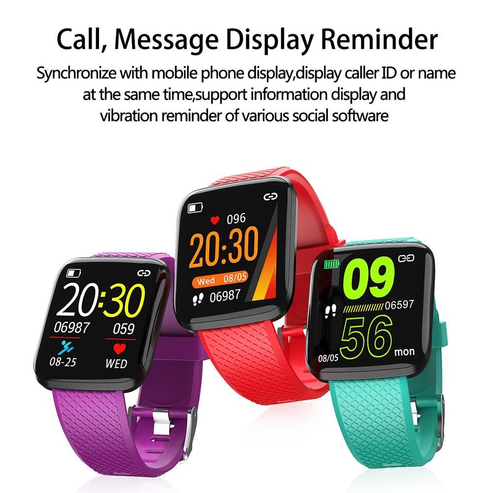 116Plus Smart Pedometer & Sleep Tracker Bracelet – Your All-in-One Fitness & Wellness Companion