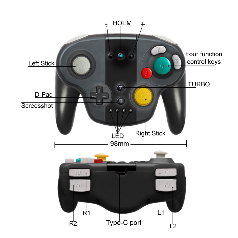 NexPlay Wireless Gamepad with NFC Function – Seamless Gaming, Enhanced Performance
