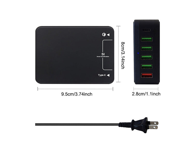 ChargeHub™ Multi-Port Mobile Charger