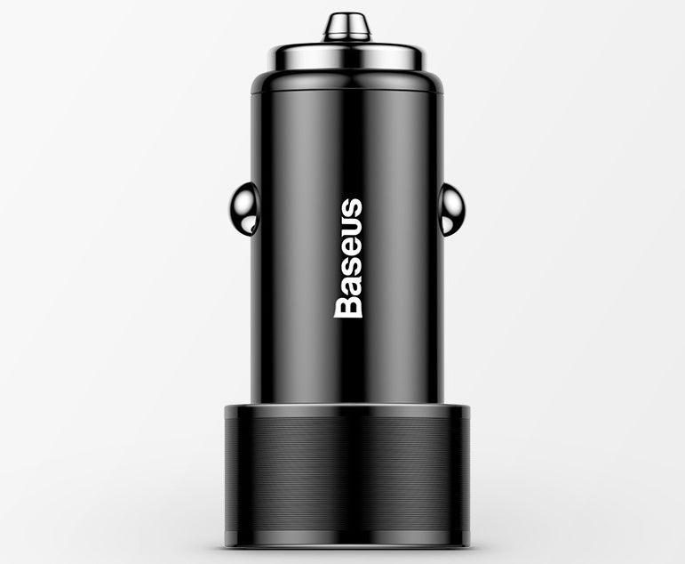 TurboCharge Mini 36W Dual USB Car Charger – Quick Charge 3.0 Fast Charging Power