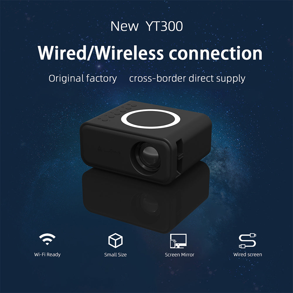 VisionBeam™ YT300 | Portable Mini Home Projector