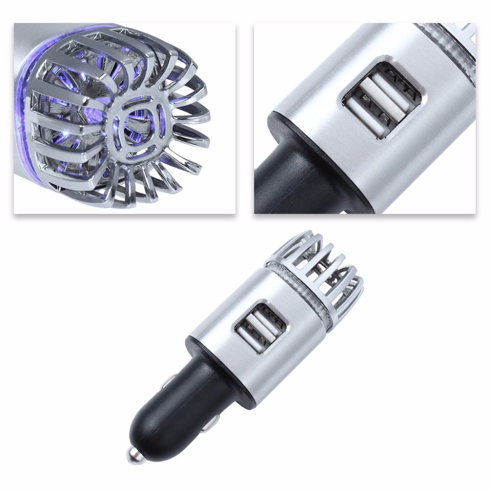 PureCharge Duo — 2-in-1 Car Charger & Air Purifier