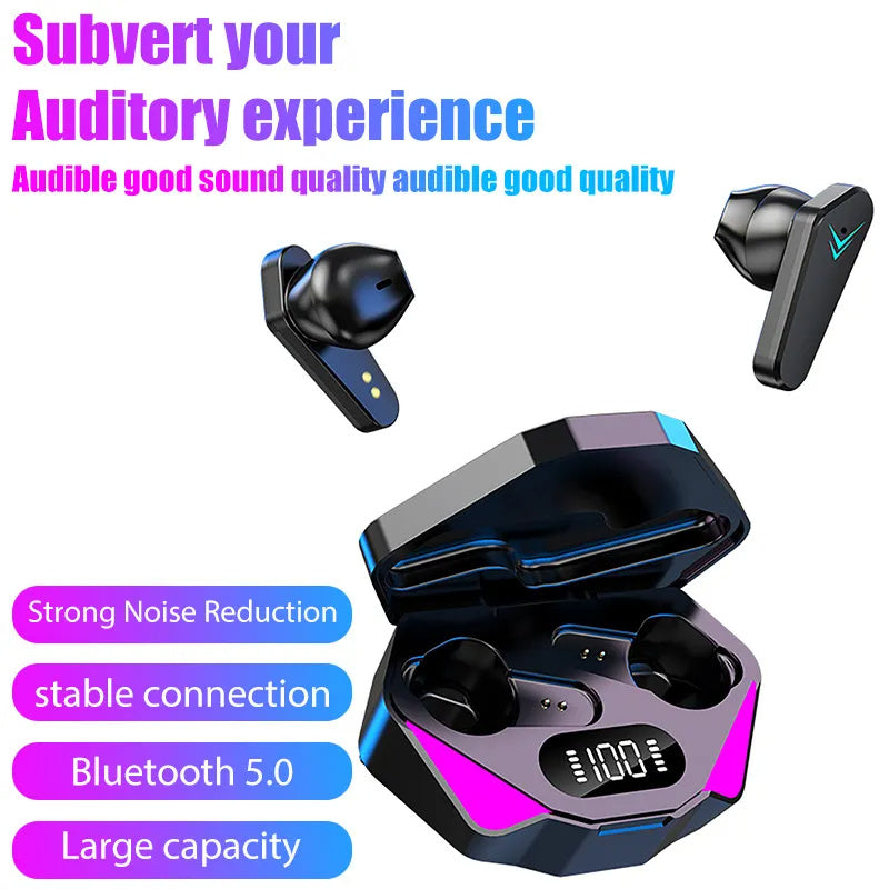 X15 AeroPods™: True Wireless Bluetooth V5.1 In-Ear Sport & Gaming Headphones