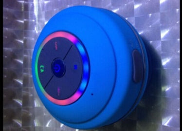 SplashBeat™ Mini Waterproof LED Speaker