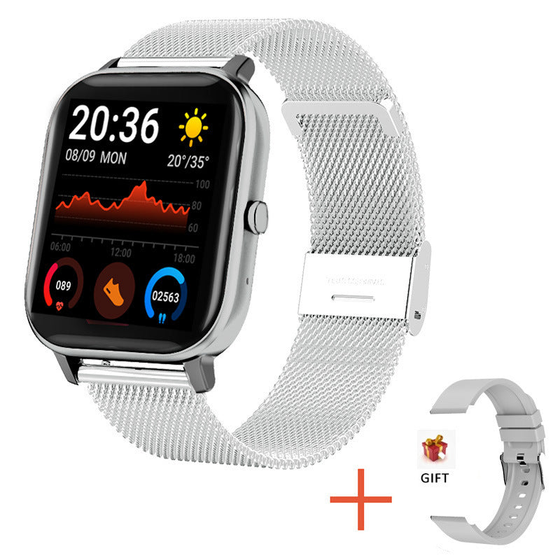 VitalSense Pro – Color Screen Smartwatch with Heart Rate & Blood Pressure Monitor