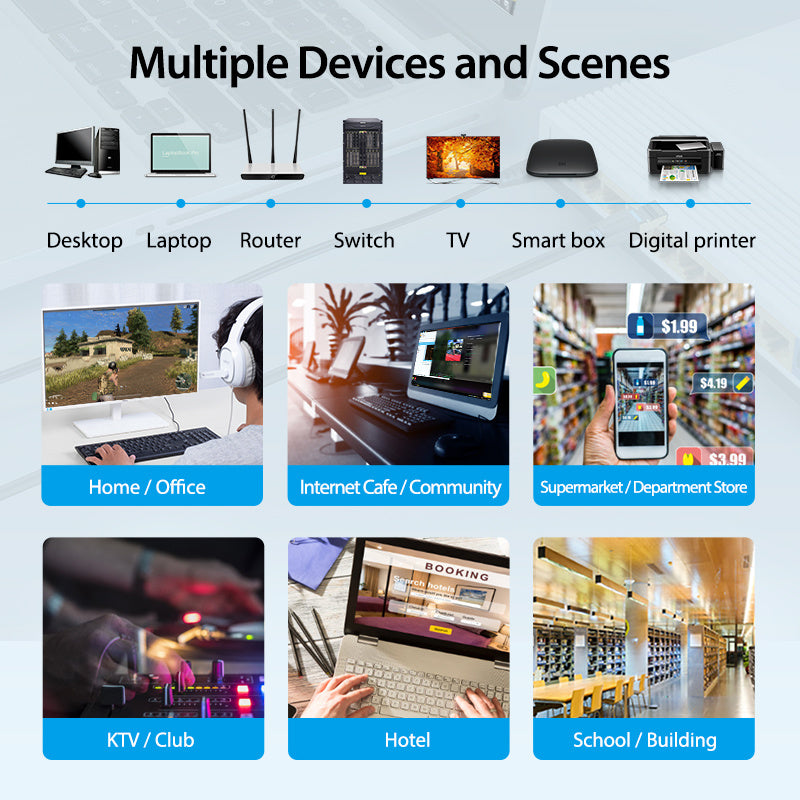 HyperLink™ CAT8 10G High-Speed Gaming Network Cable