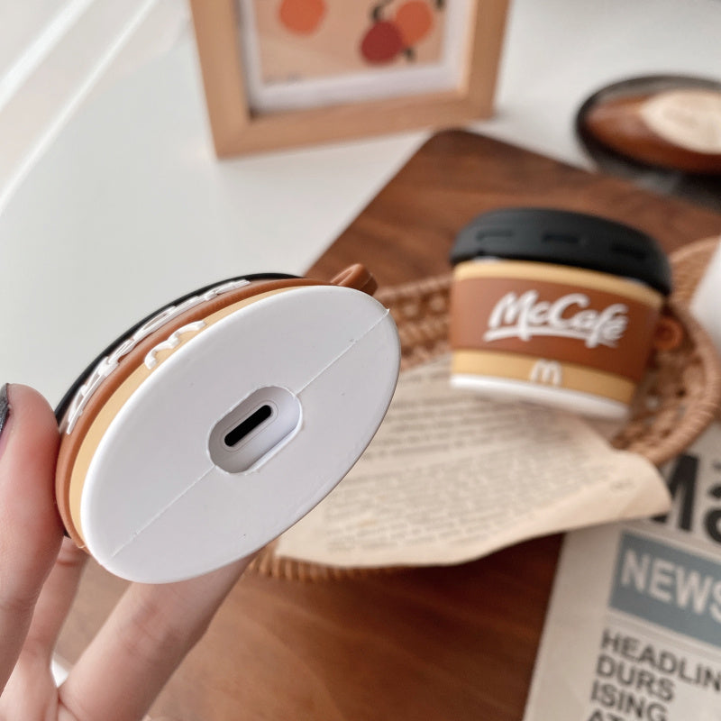 BrewCase - Creative Coffee Cup Earphone Case for Apple AirPods