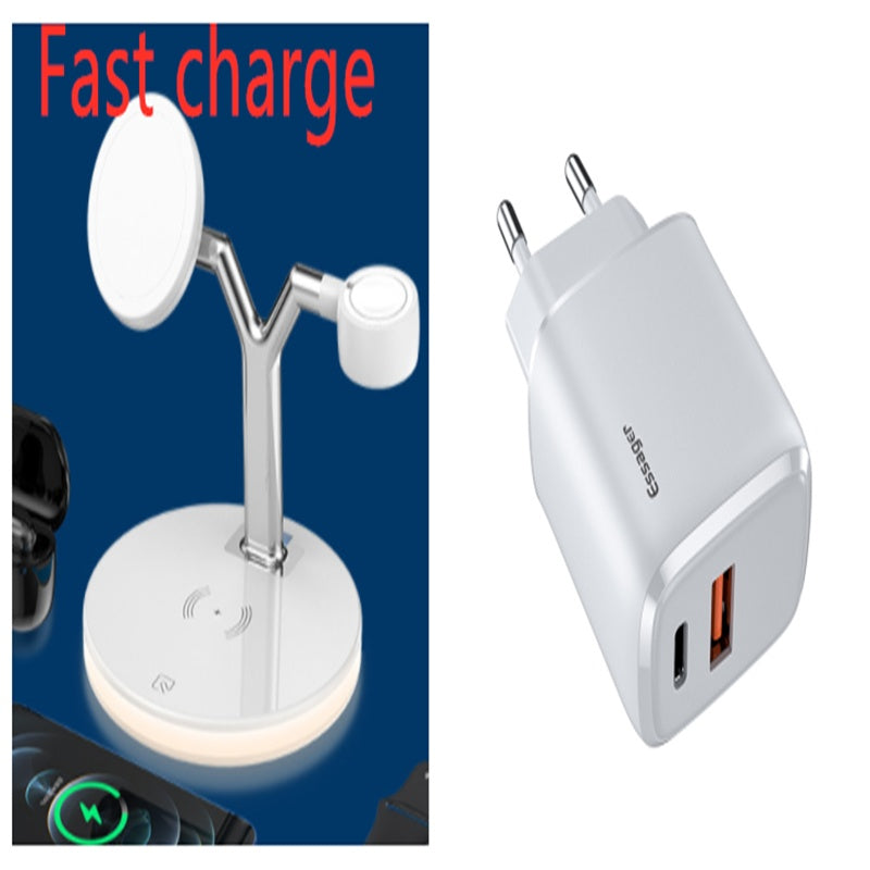 The PowerSync™ 3-in-1 Magnetic Wireless Charger