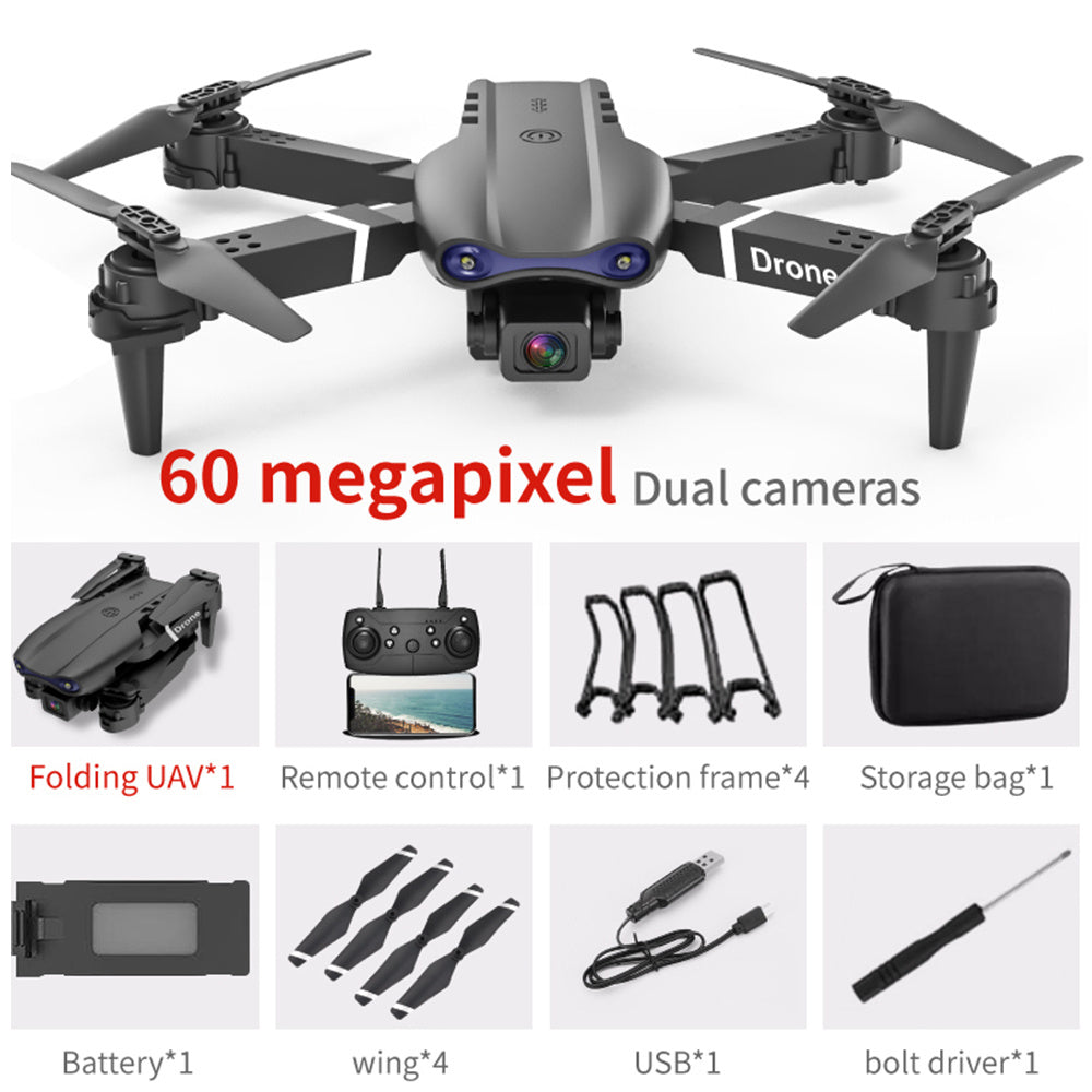 SkyMaster E99 – Foldable 4K HD Drone with Remote Control & Altitude Fixation