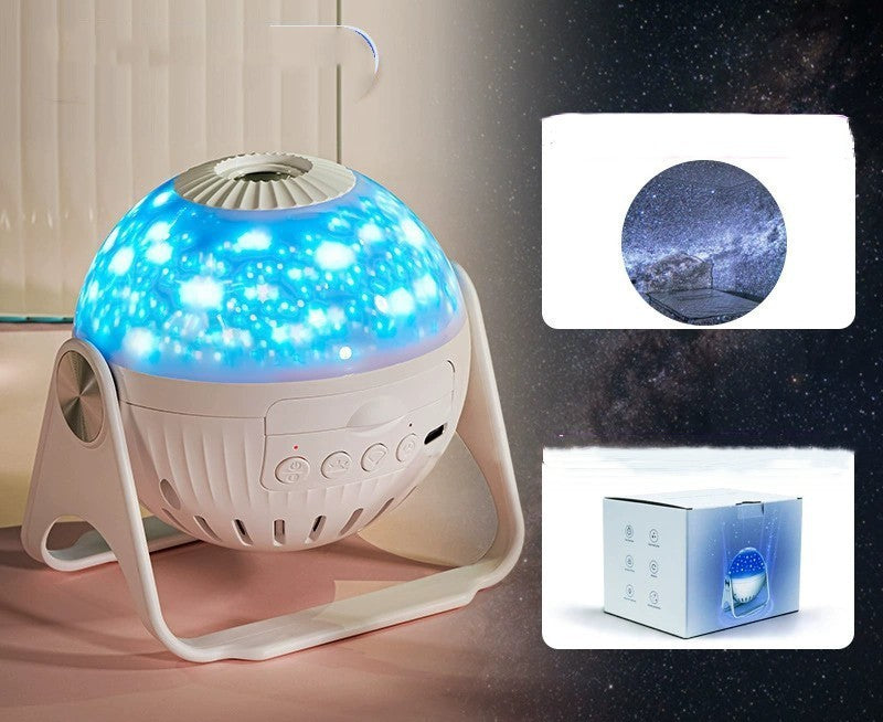 StarScape™ Galaxy Projector – Starry Sky Projection Night Light for Bedroom & Bedside Décor