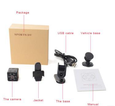 StealthCam™ SQ11 – 1080P Wireless Mini Camera with Motion Detection & IR Night Vision