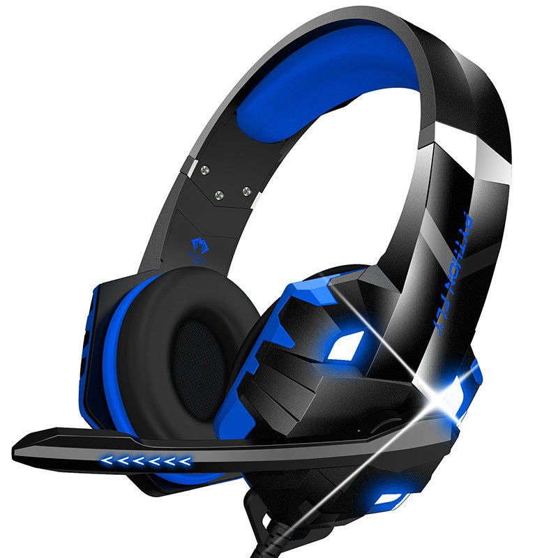 LumaStrike™ — Wired Gaming Headset with Microphone & Breathing Light
