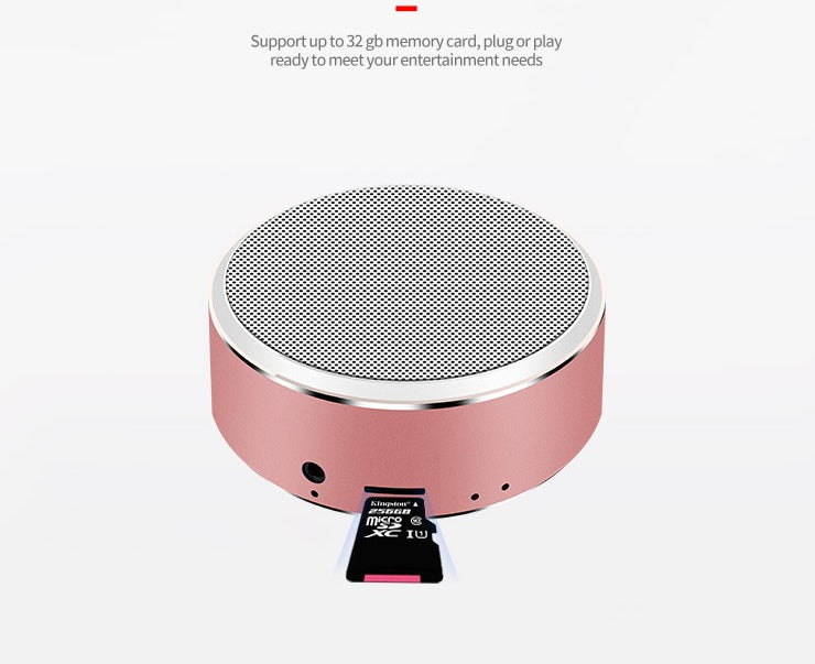 SoundPulse S8: Mini Portable Bluetooth Speaker with Subwoofer