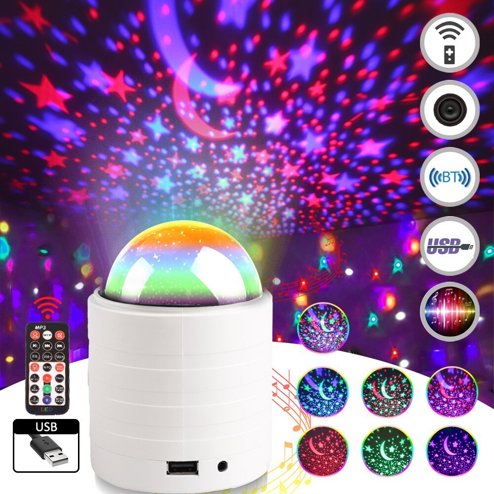 StarGlow™ Night Light Projector – Transform Your Room into a Starry Sky