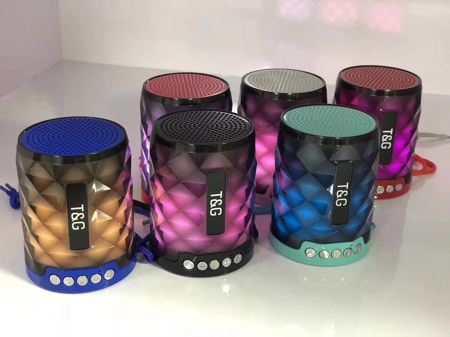 The VibePulse TG155 Colorful Wireless Bluetooth Speaker