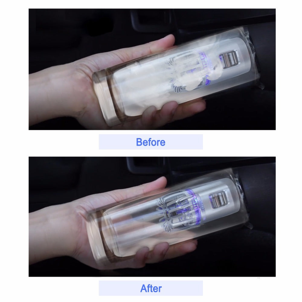 PureCharge Duo — 2-in-1 Car Charger & Air Purifier