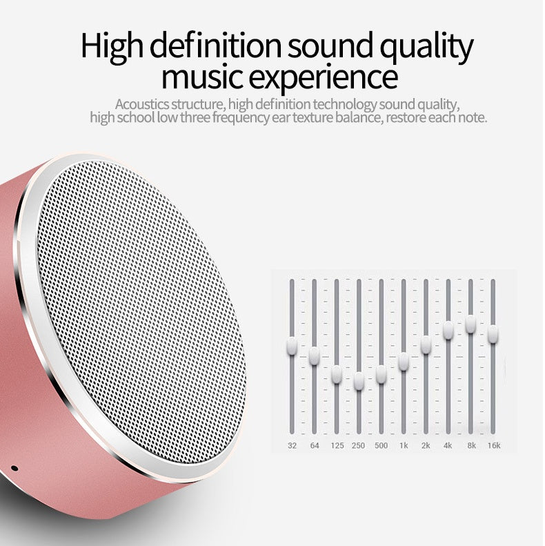 SoundPulse S8: Mini Portable Bluetooth Speaker with Subwoofer