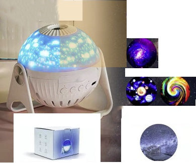 StarScape™ Galaxy Projector – Starry Sky Projection Night Light for Bedroom & Bedside Décor