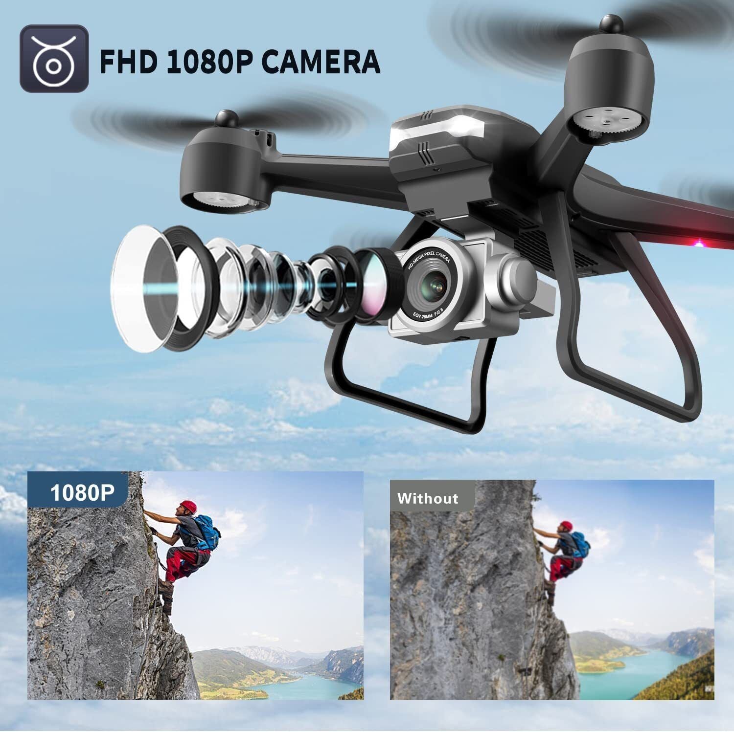 AeroVision™ V14 Professional 6K Drone