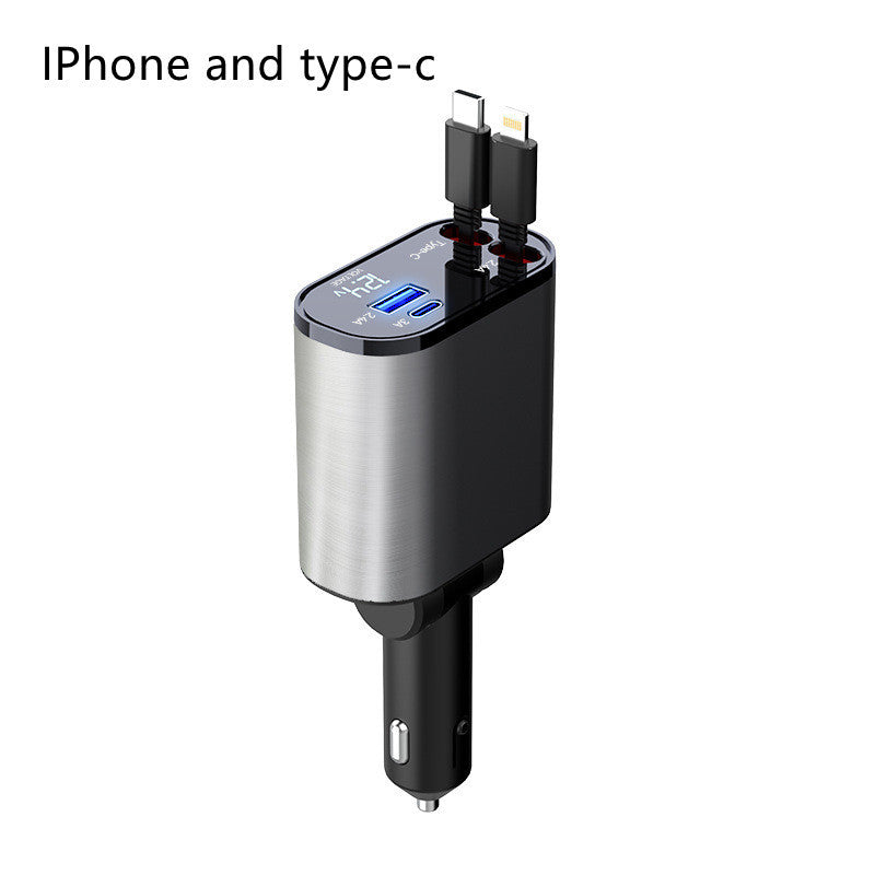 TurboVolt™ 100W Metal Car Charger