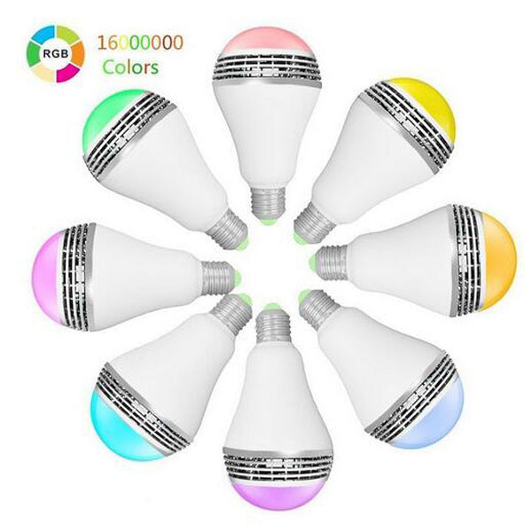 LumiSound LED Smart Bluetooth Speaker Bulb