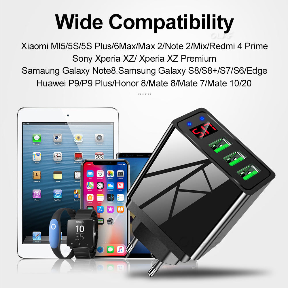 VoltVista Elite — Digital Display Mobile Charger
