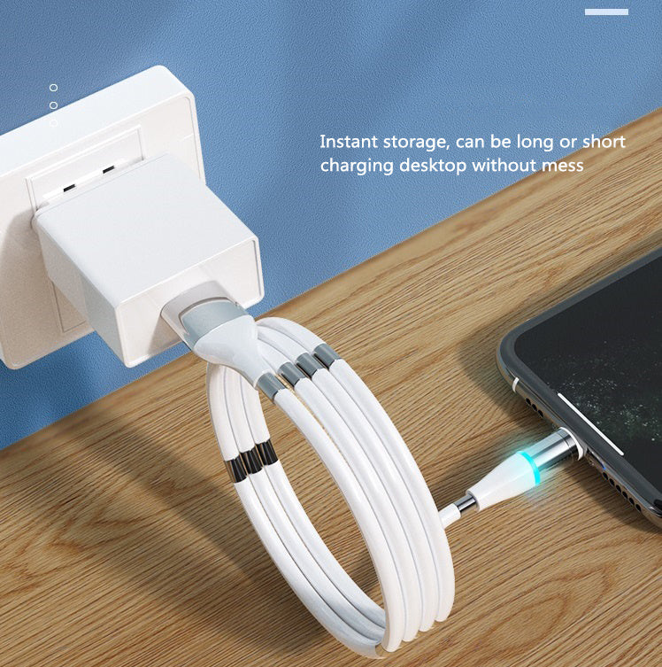 MagnaCharge Pro – 3A Fast Charging Magnetic Data Cable for Apple Devices