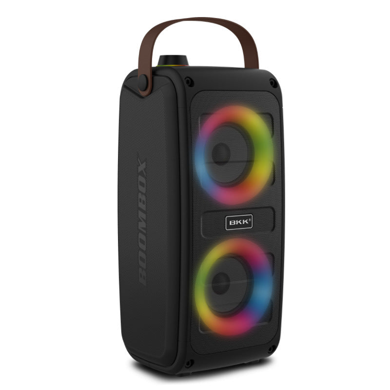 GlowBeat Portable Bluetooth Speaker with Color Light Show