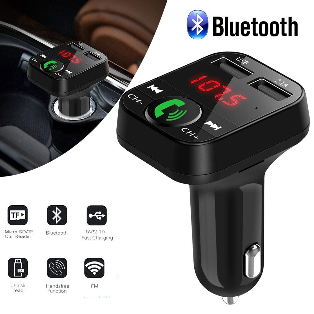AutoTune FM Transmitter Car Charger Receiver – Wireless Audio & Fast Charging Solution