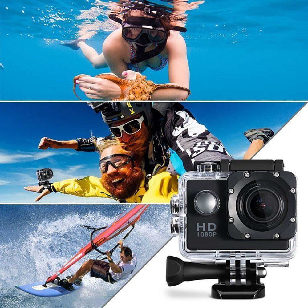 AquaVibe™ 1080P Waterproof Action Camera