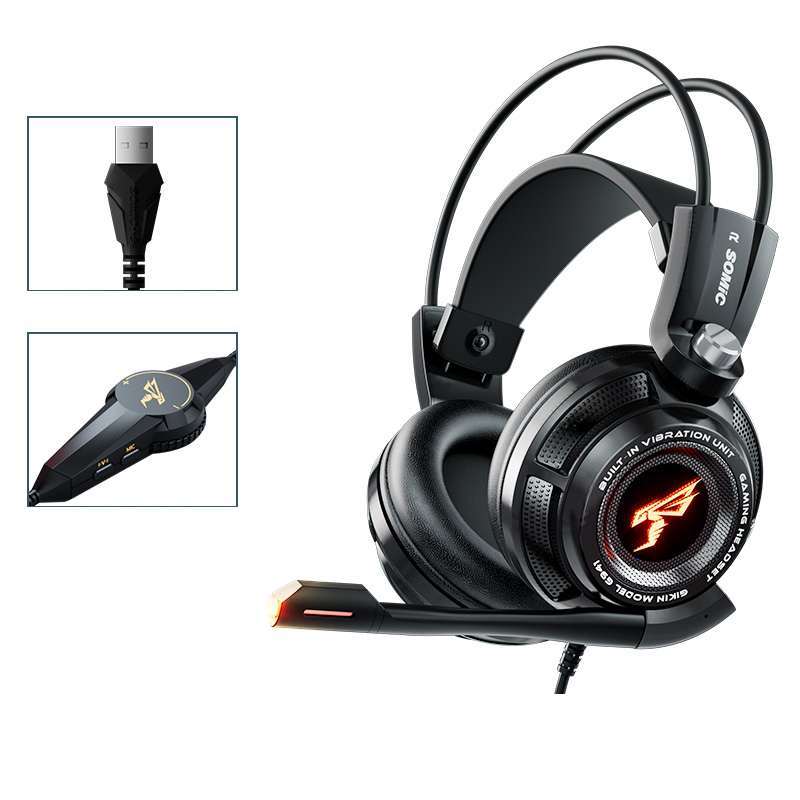 G941 Pro: Esports Game Headworn Wired Earphones for Students