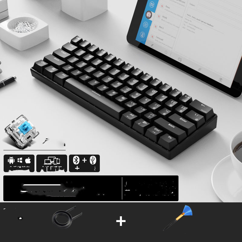 AetherKey Luxe™ — DualMode Wireless Mechanical Keyboard