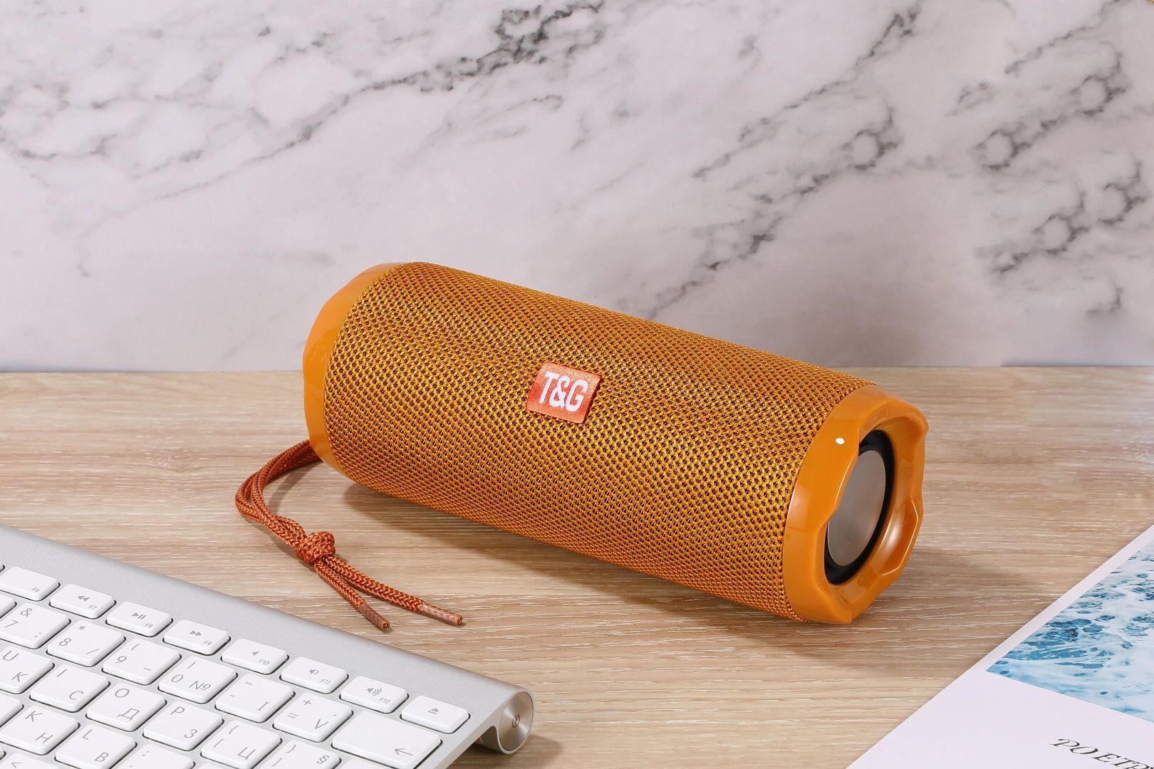 SoundFabric™ Portable Bluetooth Speaker with Card Holder