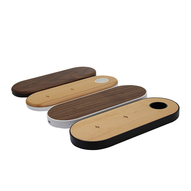 Veridion Luxe: The Wooden Essence Wireless Charger