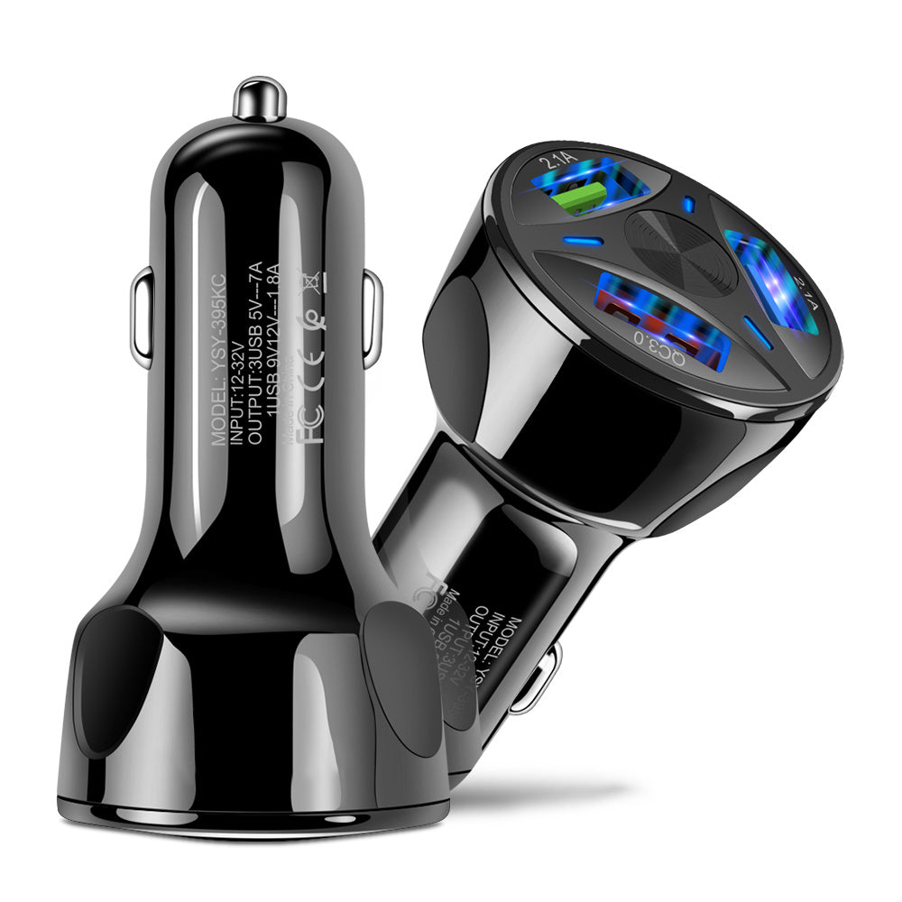SpeedVolt™ QC3.0 USB Car Fast Charger