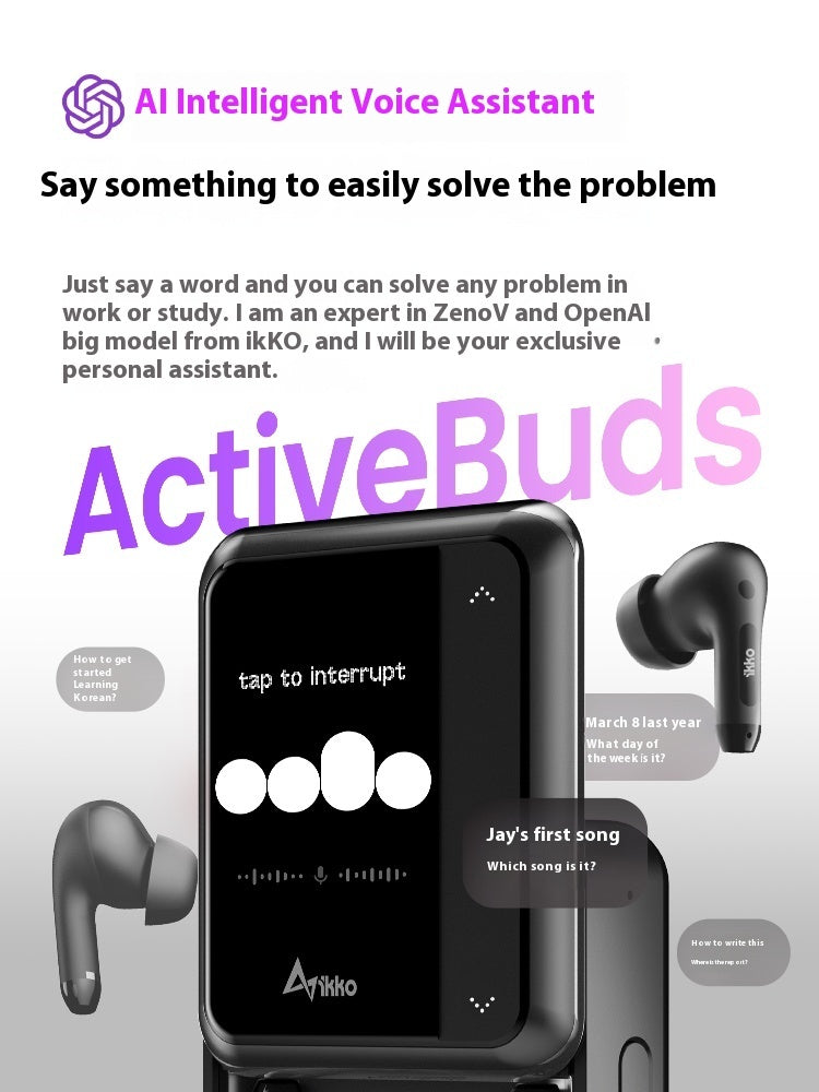 LumiTalk AI Bluetooth Earphones