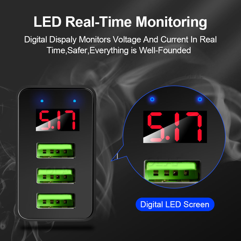 VoltVista Elite — Digital Display Mobile Charger