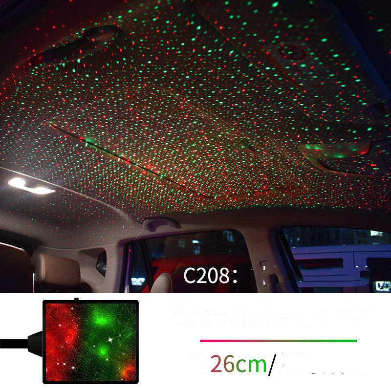 GalaxyGlow™ Star Light Projector & LED Car Interior Lights