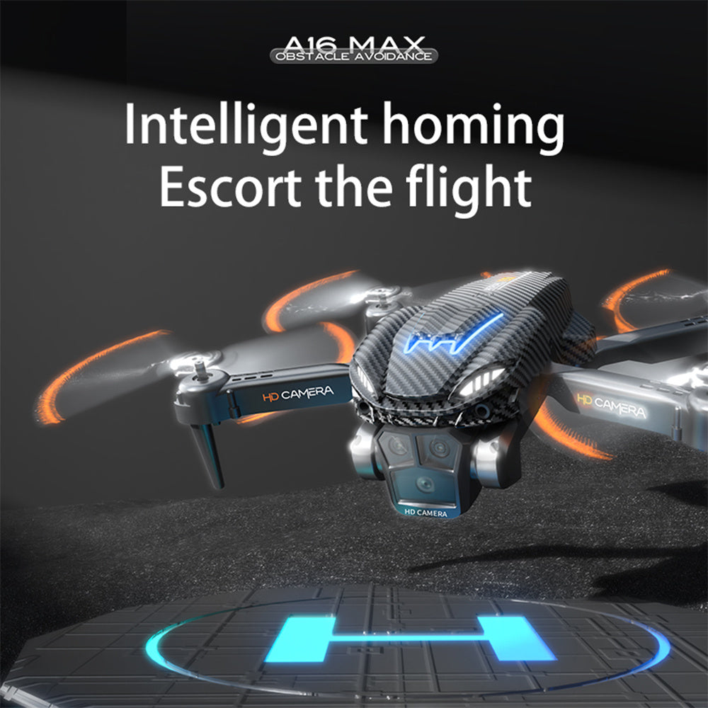 SkyMaster A16 Drone – Optical Flow Triple-Camera UAV