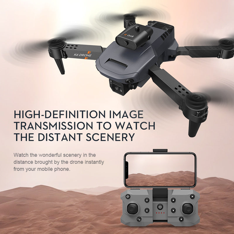 AeroVision 4K Pro — Smart Obstacle-Avoidance Aerial Drone