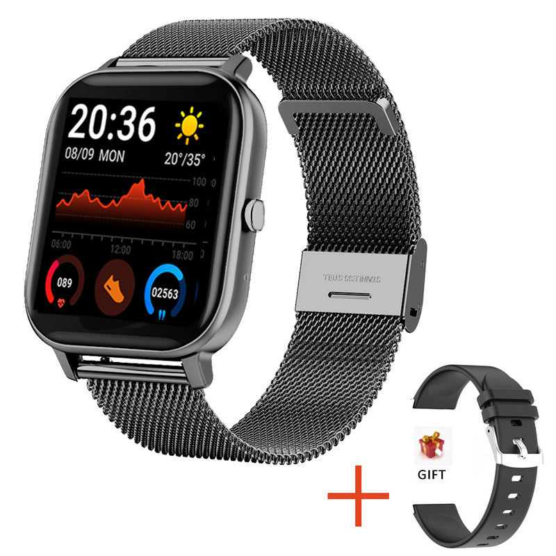 VitalSense Pro – Color Screen Smartwatch with Heart Rate & Blood Pressure Monitor