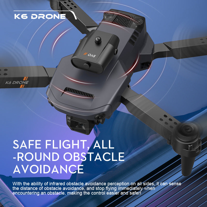 AeroVision 4K Pro — Smart Obstacle-Avoidance Aerial Drone