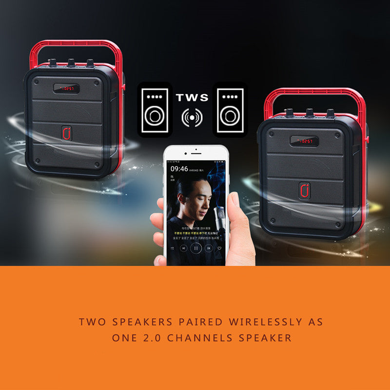MS62AI SmartVoice Portable Bluetooth Speaker