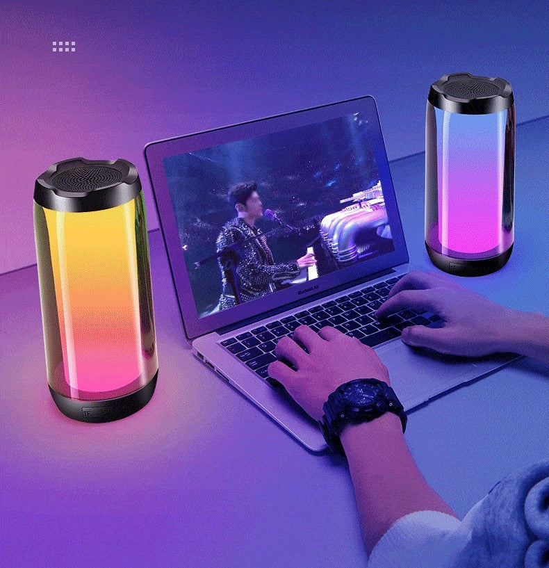 AuraSound™ Ambient Smart Bluetooth Speaker