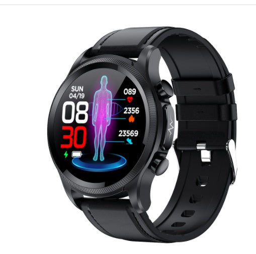 VitalSync Pro: Oxygen, ECG, Blood Pressure & Heart Rate Monitoring Smartwatch