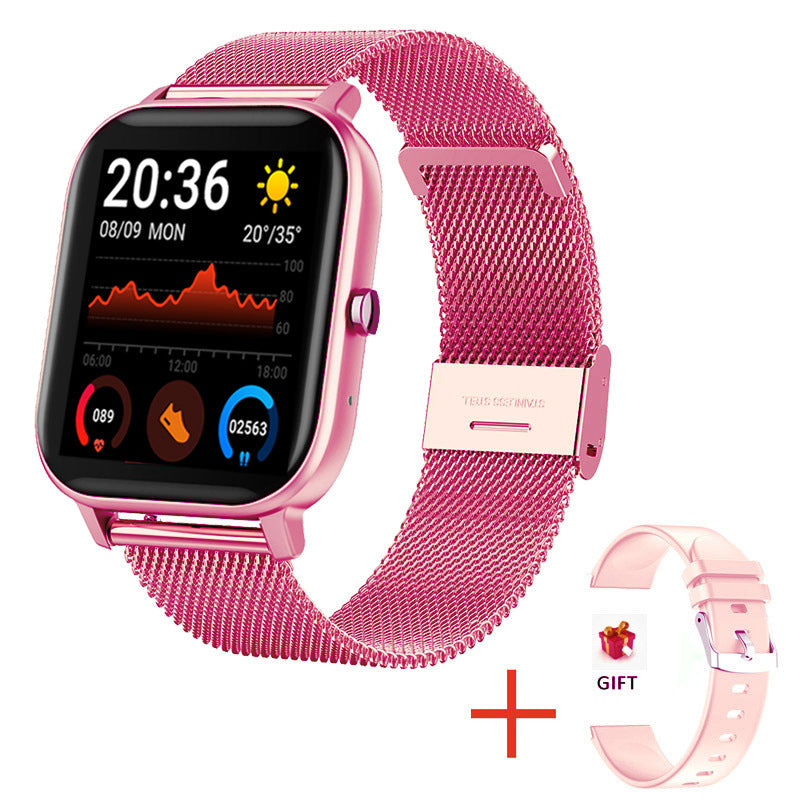 VitalSense Pro – Color Screen Smartwatch with Heart Rate & Blood Pressure Monitor