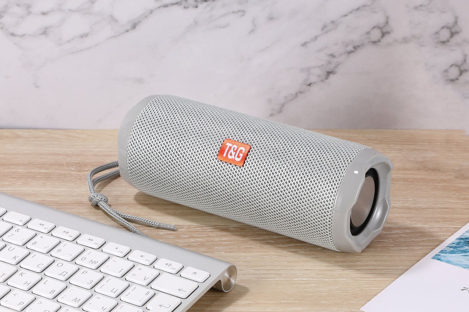 SoundFabric™ Portable Bluetooth Speaker with Card Holder
