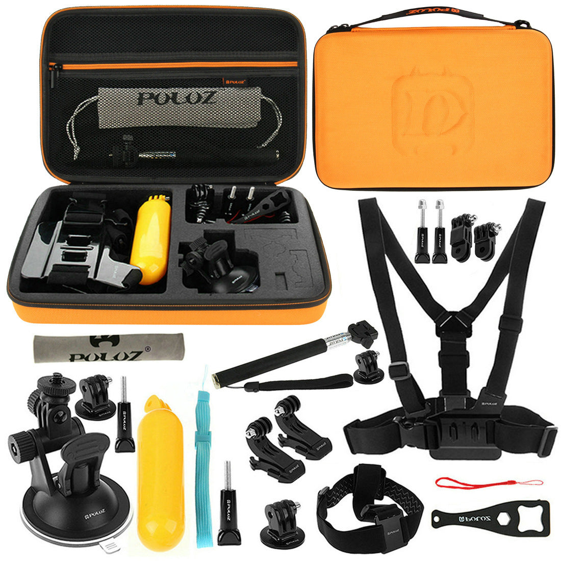 AdventurePro 20-in-1 Sports Camera Accessory Set