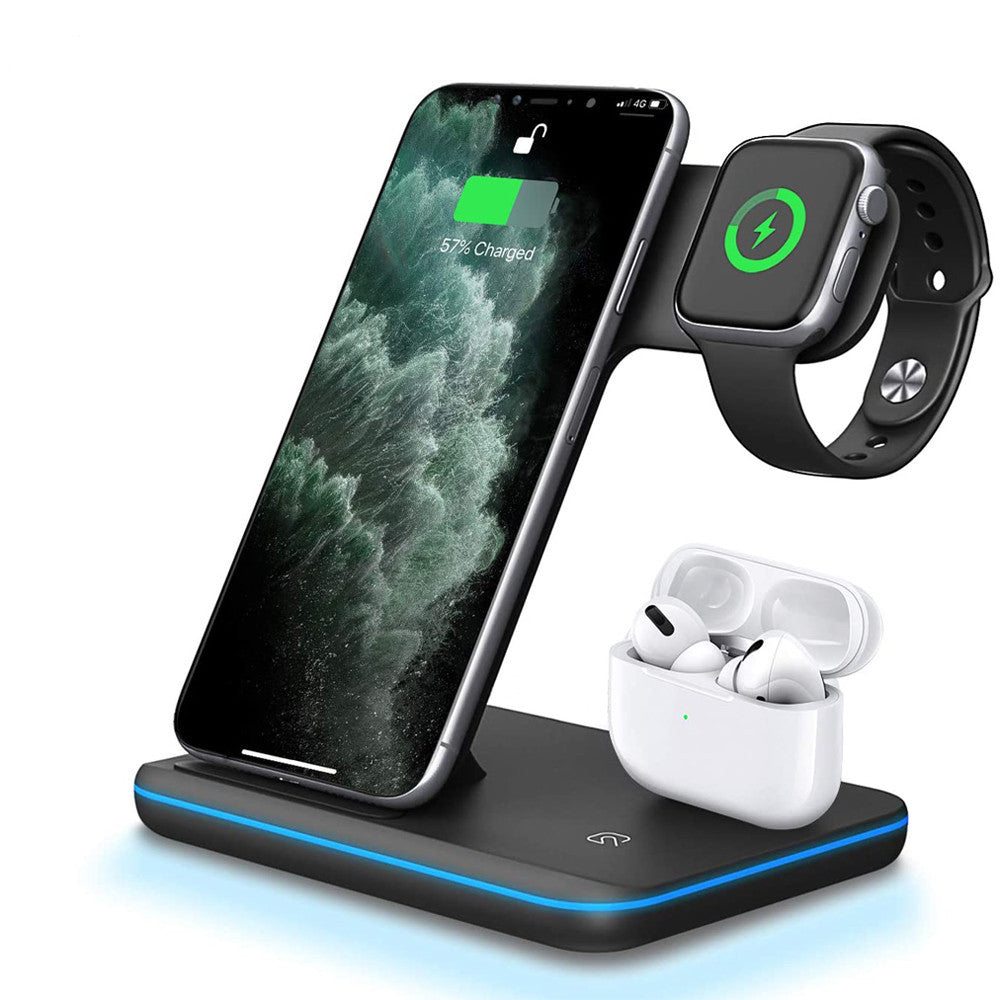 TrioCharge™ 3-in-1 Wireless Charging Stand