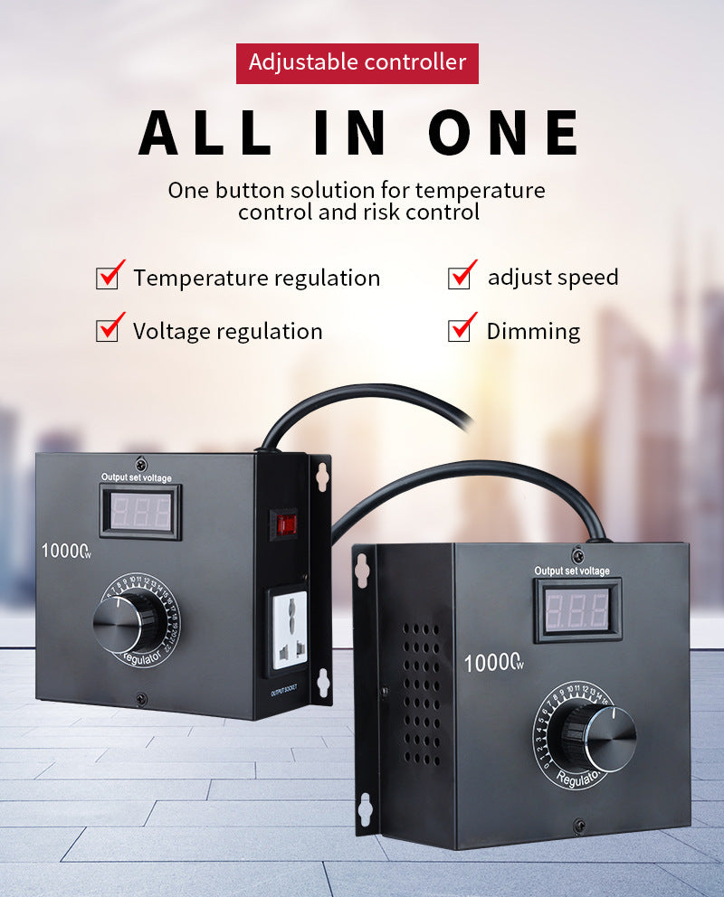 ProTemp Electric Furnace Thermolator – Electronic Motor Speed Controller for Precision Drilling & Heating